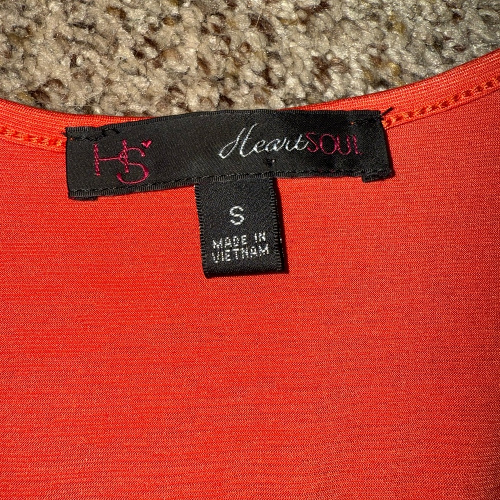 HeartSoul Red Ruffle Tank Top - Picture 4 of 4